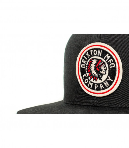 snapback schwarz Patch Brixton snapback schwarz Patch Brixton